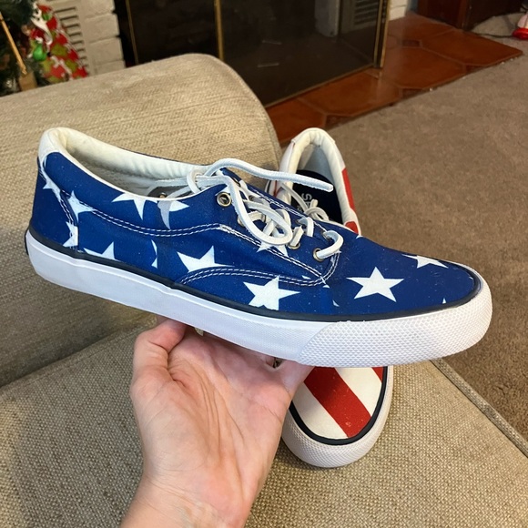 Sperry Other - Sperry patriotic red white and blue top sider